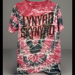 Vtg 1995 Lynyrd Skynyrd AOP Winterland t shirt M